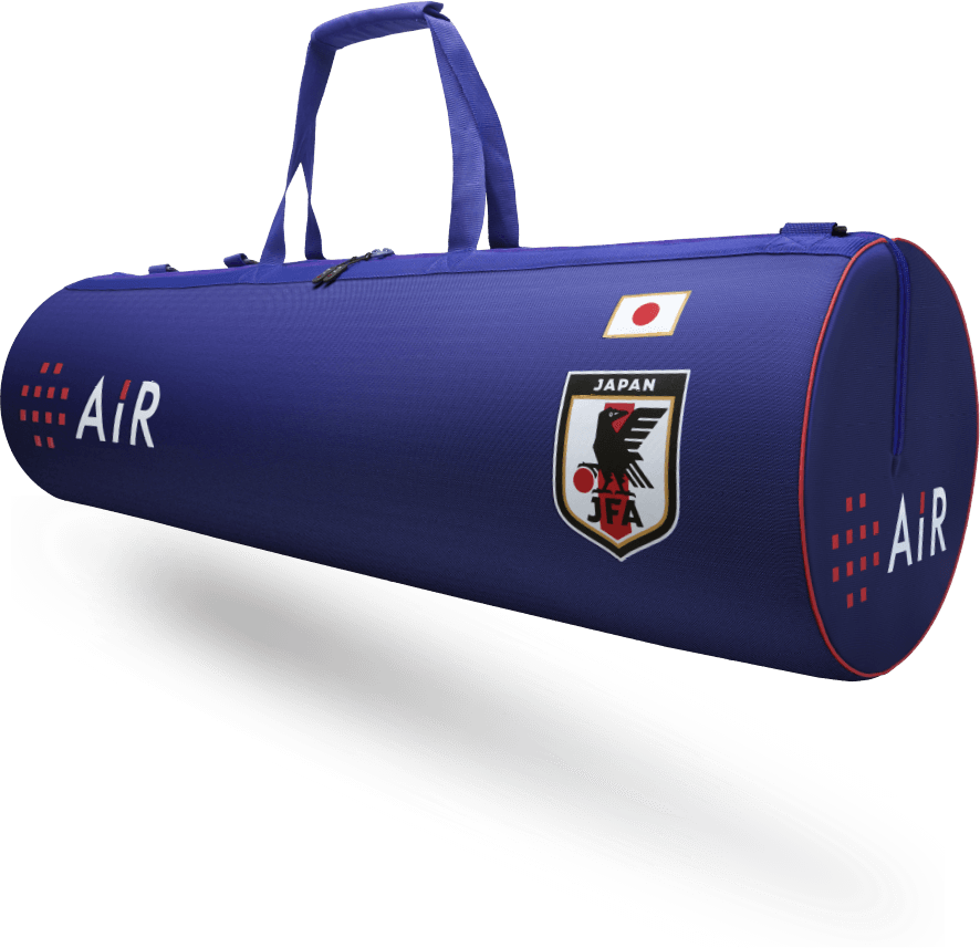 ［エアーポータブル］モバイルマット サッカー日本代表ver.
